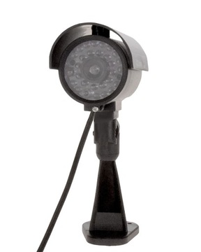 Zewnetrzna kamera ATRAPA noc IR dioda LED.scienna