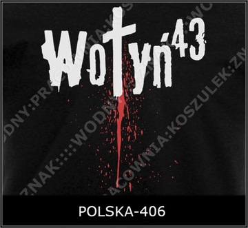 патриотическая историческая футболка Волынь 1943 Катынь Проклятые солдаты ВЫКРОЙКИ