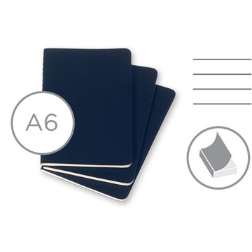 Журнал MOLESKINE Cahier, формат А6.