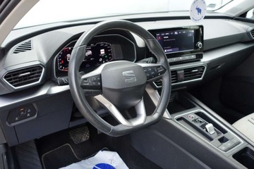 Seat Leon IV Hatchback 1.5 eTSI (MHEV) 150KM 2022 Seat Leon DSG 150KM Virtual Tempomat Grzana kiersalon PL,bezwypadek,fv23, zdjęcie 11