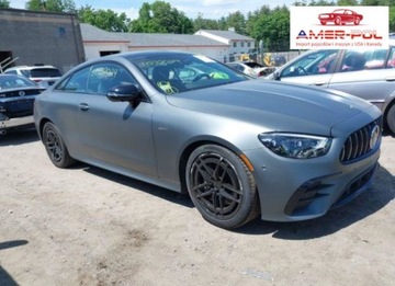 Mercedes Klasa E W213 2021 Mercedes-Benz Klasa E 2021, 3.0L, 4x4, 53 AMG, od ubezpieczalni 3.0 Benzyna