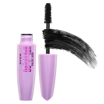 Avon - Tusz do rzęs DELIGHTFULL - Efekt sztucznych rzęs - BLACKEST BLACK