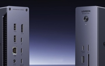 Угргггргн U710 Docking Station, 2x Thunderbolt 4, Displayport 8K 30 Гц,