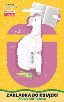 Маркери Для Книжок Декоративна Закладка Книжкова Спляча Лама, Henry Чудова