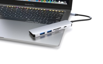 HUB USB-C 6in1 USB HDMI 4K SD PD-адаптер для MacBook