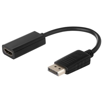 Kabel Przewód Adapter DP DisplayPort - HDMI 15cm