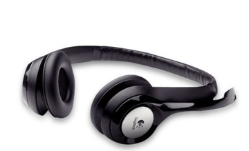 Zestaw słuchawkowy Over Ear Logitech H390 czarny