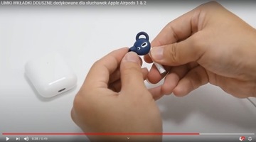 ЛАСТИК С ПОНИЖЕНИЕМ ШУМА APPLE AIRPODS 1/2
