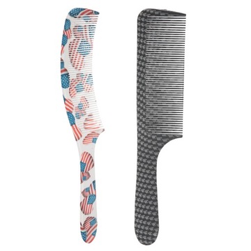 Профессиональная мужская парикмахерская расческа, 2 шт.