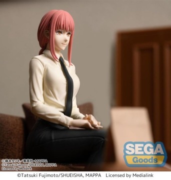 Фигурка Макимы из аниме «Человек-бензопила» из серии Sega's Premium Perching