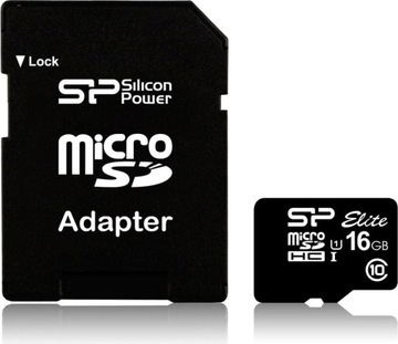 Karta Elite MicroSDHC 16 GB Class 10 UHSI