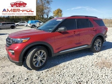 Ford Explorer VI 2023 Ford Explorer 2023r., XLT, od ubezpieczalni 2.3 Benzyna 300KM