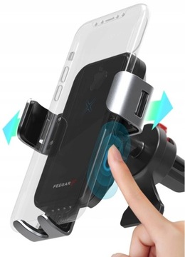 АВТОМОБИЛЬНЫЙ ДЕРЖАТЕЛЬ FEEGAR с ИНДУКТИВНЫМ ЗАРЯДНЫМ УСТРОЙСТВОМ