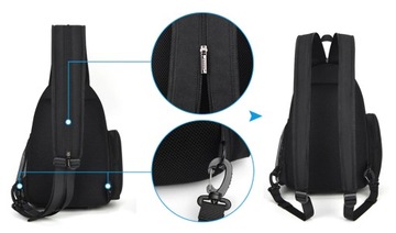 Рюкзак для фотосессии Caden D17 на одно плечо, черный