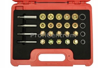 ZESTAW NAPRAWCZY GWINTÓW KORKÓW KORKA OLEJU MISKI