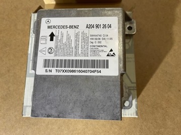 Moduł sensor AIRBAG MERCEDES W204 A2049012604 OE
