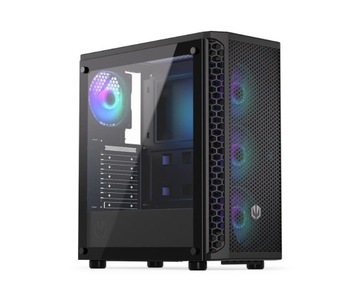 Obudowa komputerowa Endorfy Signum 300 ARGB Midi Tower z oknem ATX Czarna