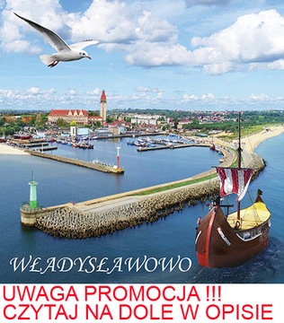 MAGNES NA LODÓWKĘ 3D WŁADYSŁAWOWO PORT