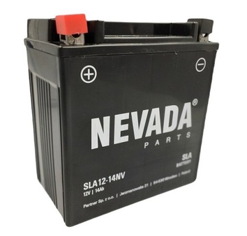 Гелевый аккумулятор Nevada 14 Ач/12 В для тракторов