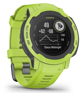 Умные часы GARMIN Instinct 2 салатового цвета