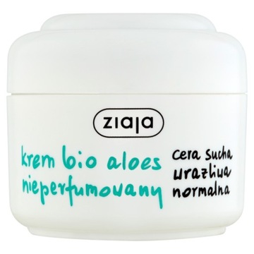 Ziaja Bio Aloes Krem Nieperfumowany 50ML