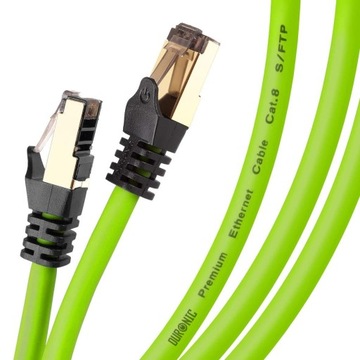 Duronic CAT8 GN 3m Kabel sieciowy LAN RJ45 kat8