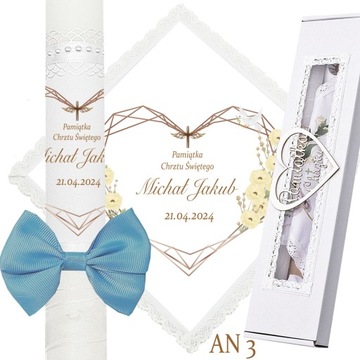 КРЕЩЕННАЯ СВЕЧА КОРОБКА ДЛЯ ОДЕЖДЫ ДЛЯ КРЕЩЕНИЯ