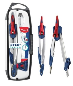 Cyrkiel Maped STOP SYSTEM zestaw 3 elementów
