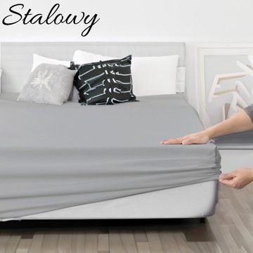 POLSKIE PRZEŚCIERADŁO 100% BAWEŁNA Z GUMKĄ 90X200cm + 25cm JAKOŚĆ PREMIUM