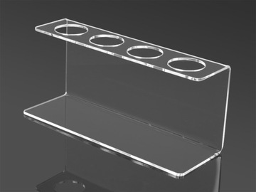 ПОДСТАВКА, КОРМУШКА, ПОДСТАВКА ДЛЯ 4-х ПЛЕКСИ-МОРОЖЕНОГО, 3 мм