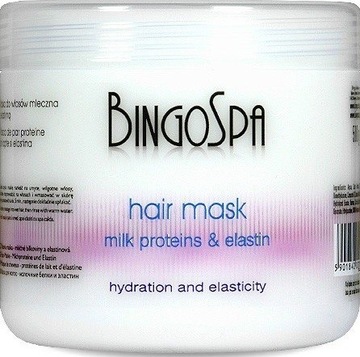 BingoSpa 500 ml maska do włosów z keratną i elastyną