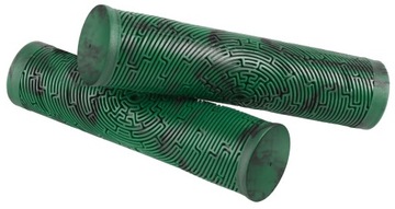 Chwyty kierownicy DARTMOOR Maze Lite 125mm scout green/czarne