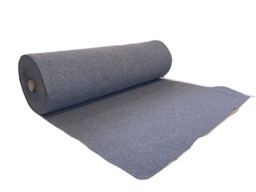 Filc szary premium 800g/m2 gładki na wymiar!