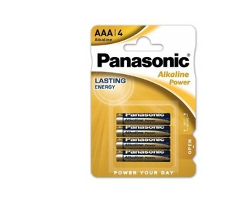 Bateria alkaliczna Panasonic AAA (R3) 4 szt.