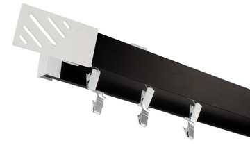 KARNISZ SZYNA ALUMINIOWA SUFITOWA PODWÓJNA 320 cm