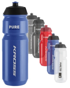 Kross Pure БУТЫЛКА 750 мл с решетчатым ДЕРЖАТЕЛЕМ ДЛЯ ВЕЛОСИПЕДА
