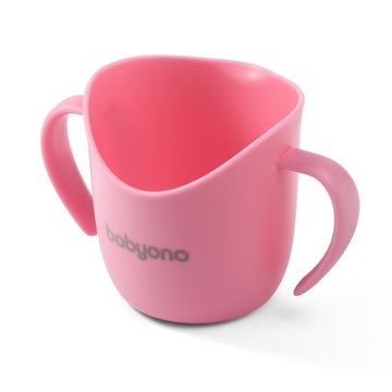 Ergonomiczny kubek treningowy Flow Różowy