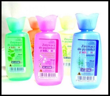 Zmywacz do paznokci lakieru kwiatek 60ml.