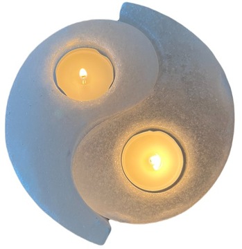 СОЛЯНОЙ ПОДСВЕЧНИК ИНЬ ЯН ИОНИЗАЦИОННАЯ ЛАМПА TEALIGHT
