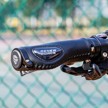 Удобные ручки Велосипедные ручки Велосипедные ручки Противоскользящая Прочная ЭКО-КОЖА