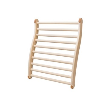Ergonomiczne oparcie osikowe do sauny