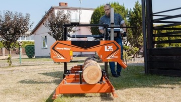 Trak Taśmowy elektryczny Wood-Mizer LX50 series piła taśmowa traczek kłód