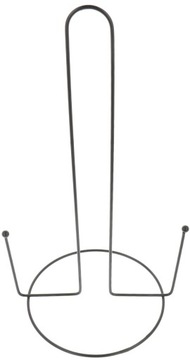 STOJAK KUCHENNY NA RĘCZNIK PAPIEROWY RĘCZNIKI UCHWYT LOFT CZARNY METALOWY