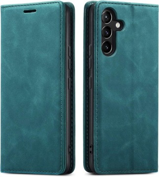 ЧЕХОЛ ИЗ МАГНИТНОЙ ОВЕЧЬЕЙ КОЖИ ДЛЯ SAMSUNG S23 FE + СТЕКЛО