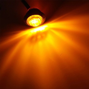10 светодиодных габаритных фонарей 3LED 12В/24В