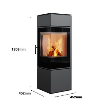 Стальная печь с закрывающимся механизмом THOR fi 150 8 кВт