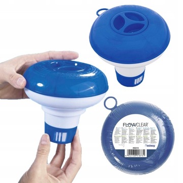 ДОЗАТОР ХИМИКИ ДЛЯ БАССЕЙНА ДЛЯ ХЛОРА ТАБЛЕТКИ FLOAT BESTWAY 58210