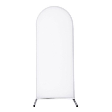 Чехлы для подставок для свадебной арки Элегантный фон в форме арки для фото 6 футов белого цвета