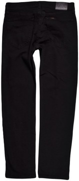 LEE spodnie STRAIGHT regular BLACK jeans LEGENDARY _ W34 L30