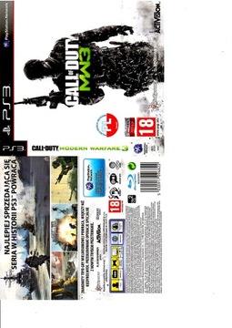 CALL OF DUTY MODERN WARFARE 3 на польском языке PL PS3